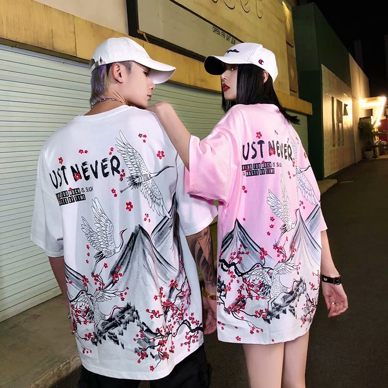 Couples wear,half sleeved T-shirt