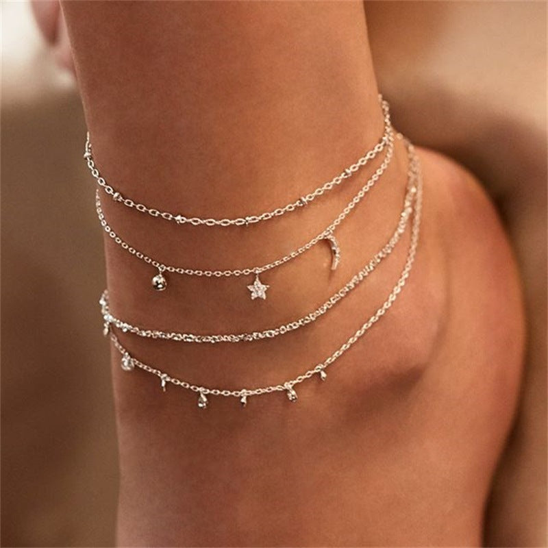 Foot jewellery, lady accessories