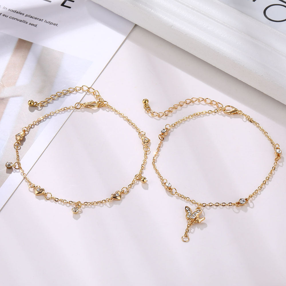 Foot jewellery, lady accessories