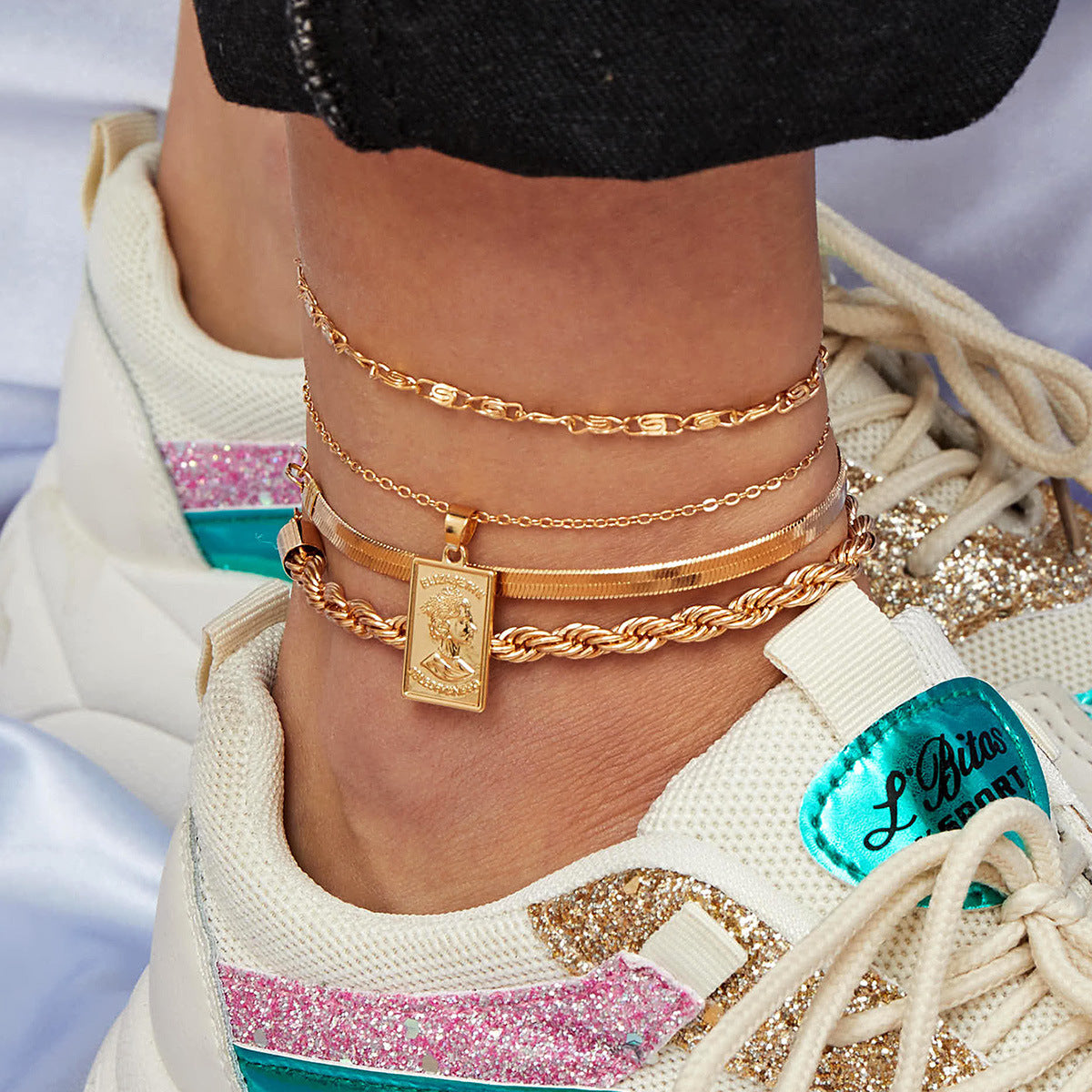 Women's fashion, anklets 